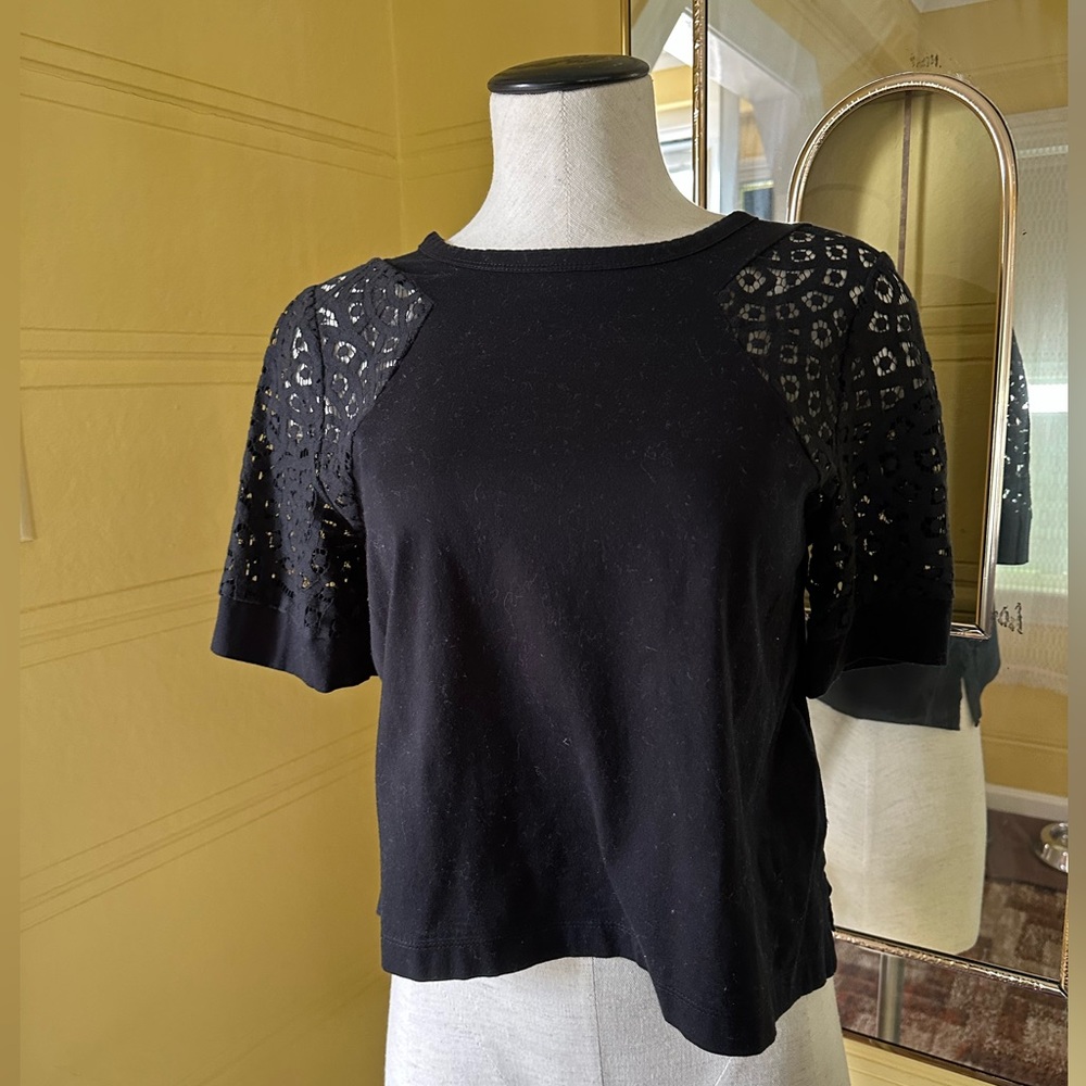 Banana Republic Eyelet Top